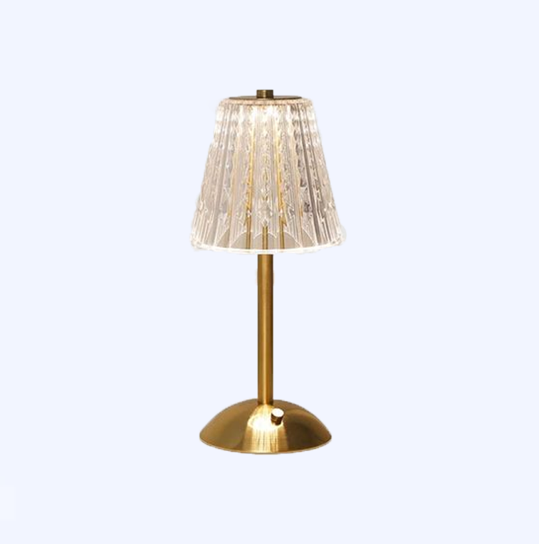 Cordless Crystal Table Lamp