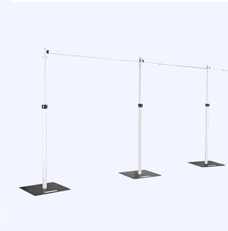 Heavy duty drape pipes